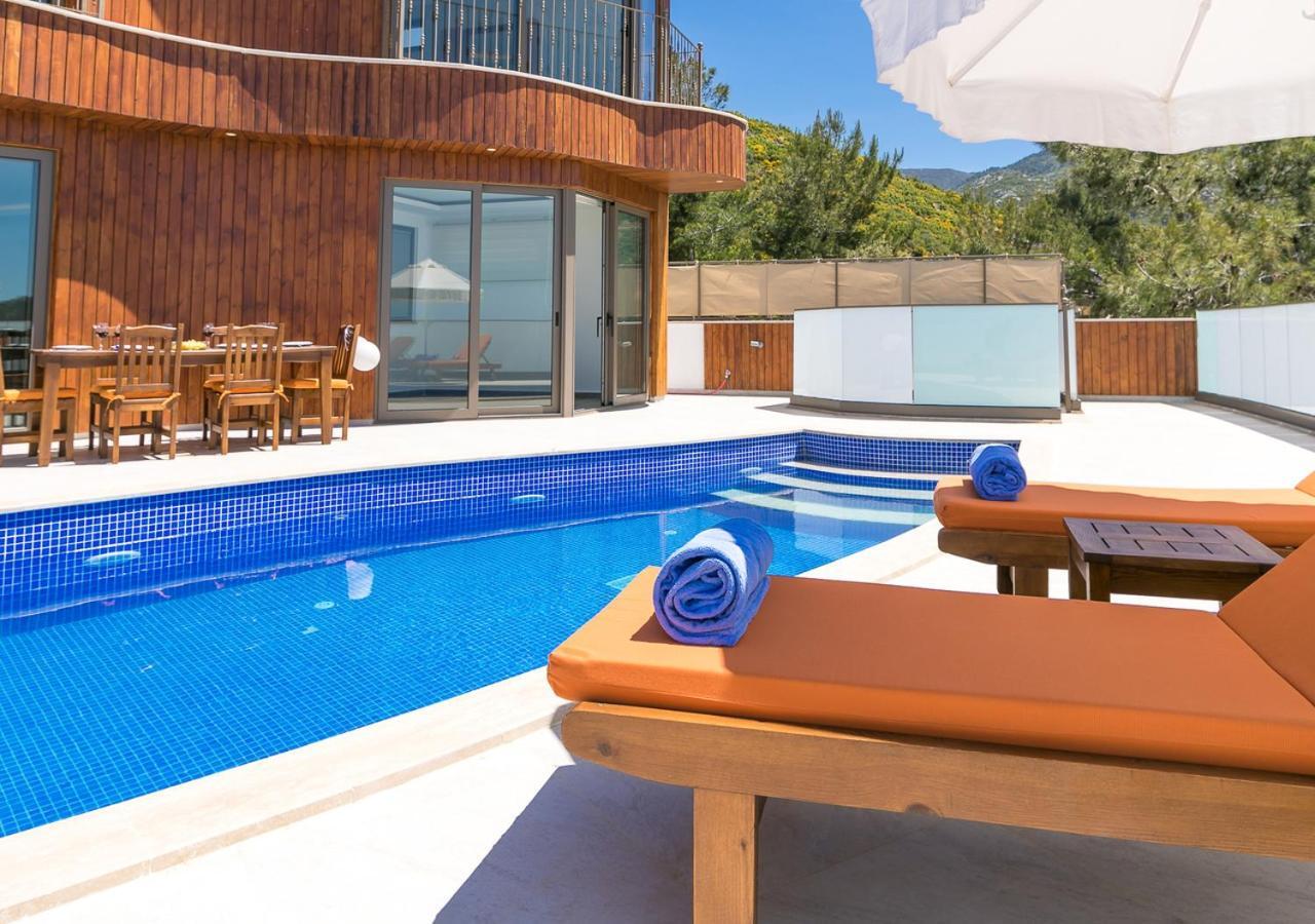 Villa 5 Sleeps 6 Isolated Pool See And Montain View-Villa Kartal Yuvasi Uzumlu (Mediterranean) Exterior foto