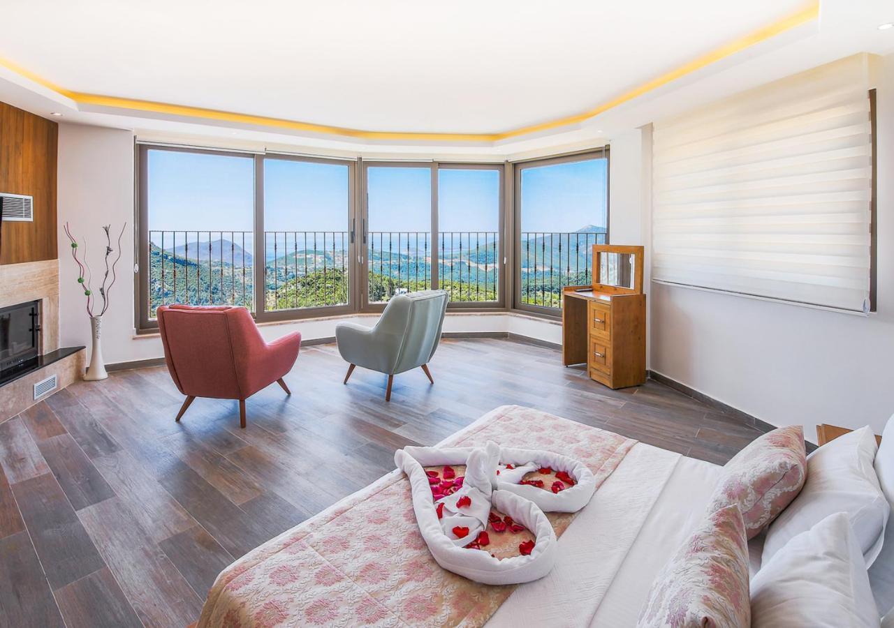 Villa 5 Sleeps 6 Isolated Pool See And Montain View-Villa Kartal Yuvasi Uzumlu (Mediterranean) Exterior foto